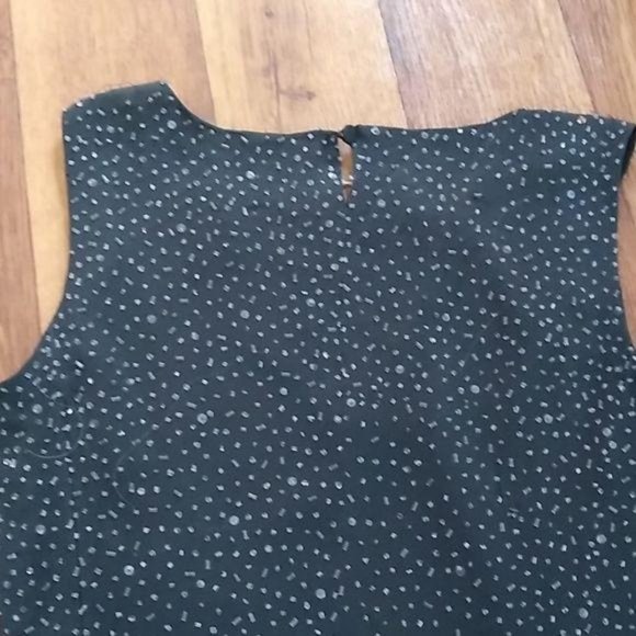 Giorgio Armani Black Tank Top Beaded Sleeveless 4 - Picture 7 of 8